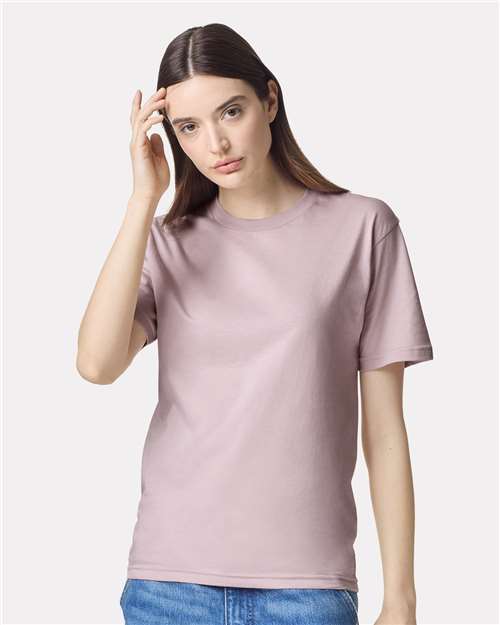 Unisex Fine Jersey Tee American Apparel Blush