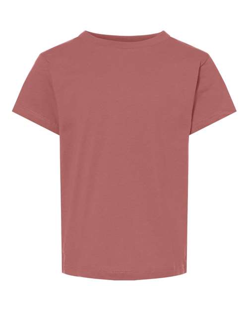 Toddler Jersey Tee BELLA + CANVAS Heather Mauve