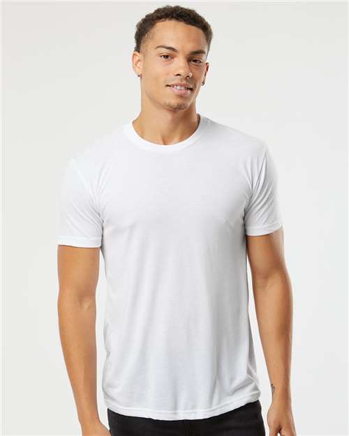 Unisex Triblend T-Shirt Next Level White