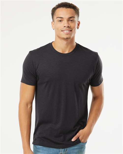 Unisex Triblend T-Shirt Next Level Graphite Black