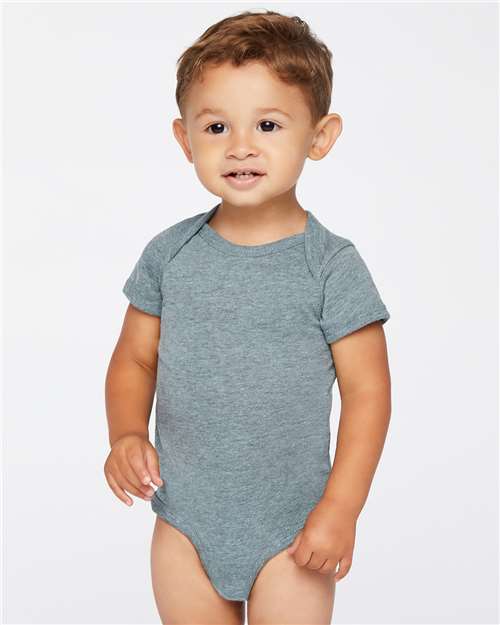 Infant Fine Jersey Bodysuit Rabbit Skins Ice Blackout
