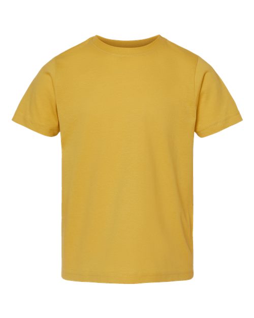 Toddler Fine Jersey Tee Rabbit Skins Mustard