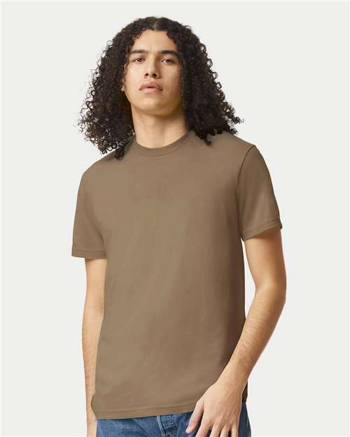 Unisex CVC Tee American Apparel Heather Army