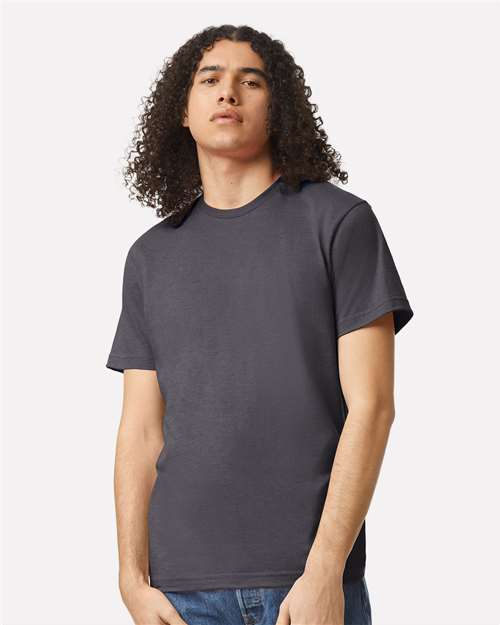 Unisex CVC Tee American Apparel Heather Charcoal