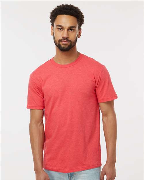Unisex CVC Tee American Apparel Heather Red