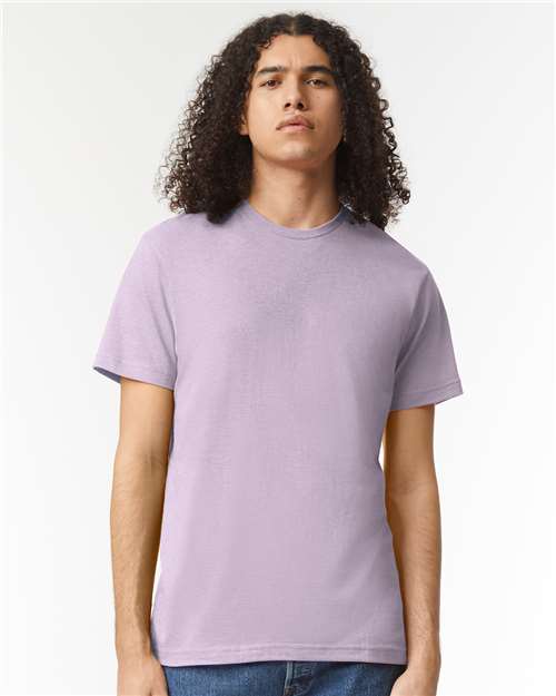 Unisex CVC Tee American Apparel Heather Lilac
