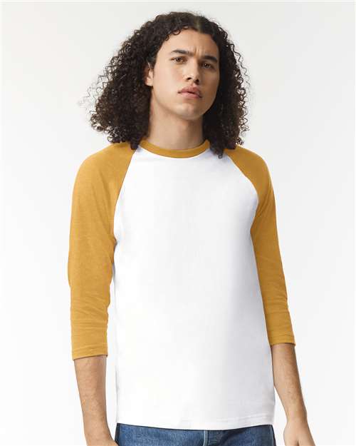 Unisex CVC Raglan Tee