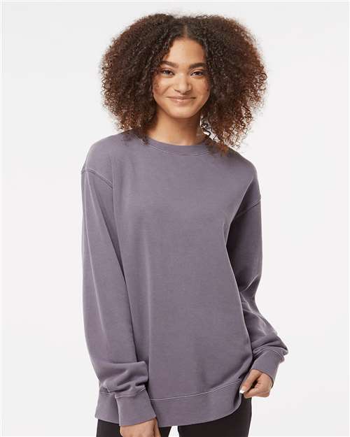 Unisex Midweight Pigment-Dyed Crewneck Sweatshirt