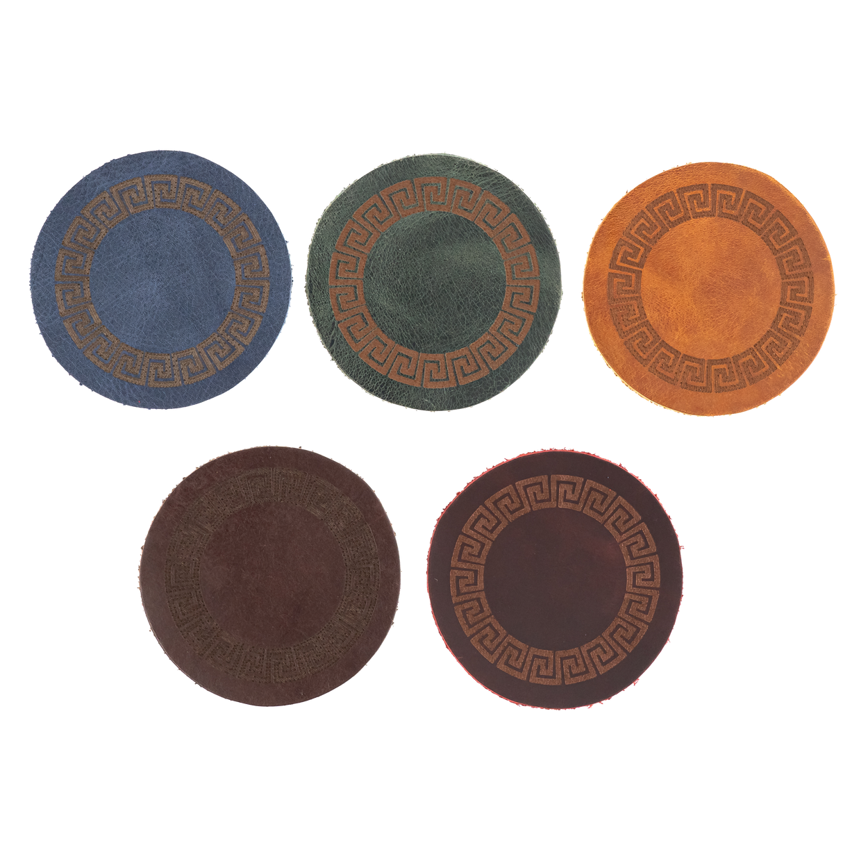 Custom Engraved Leather Coaster Transfer Kingdom