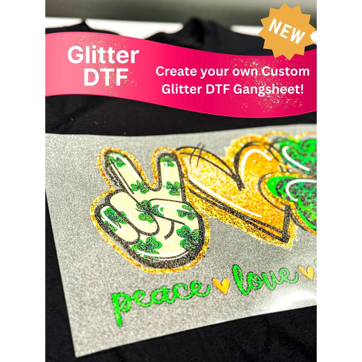 Glitter DTF Gang Sheet Builder