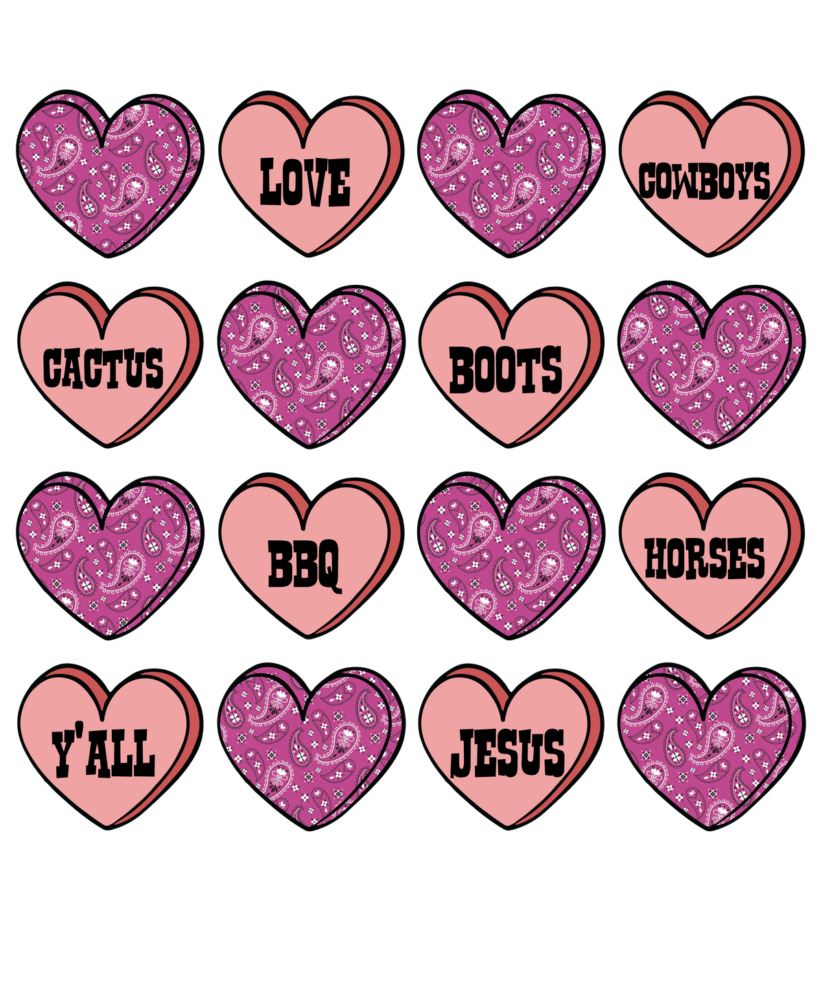 LOVE BOOTS HORSES DTF Transfer ready2transfer