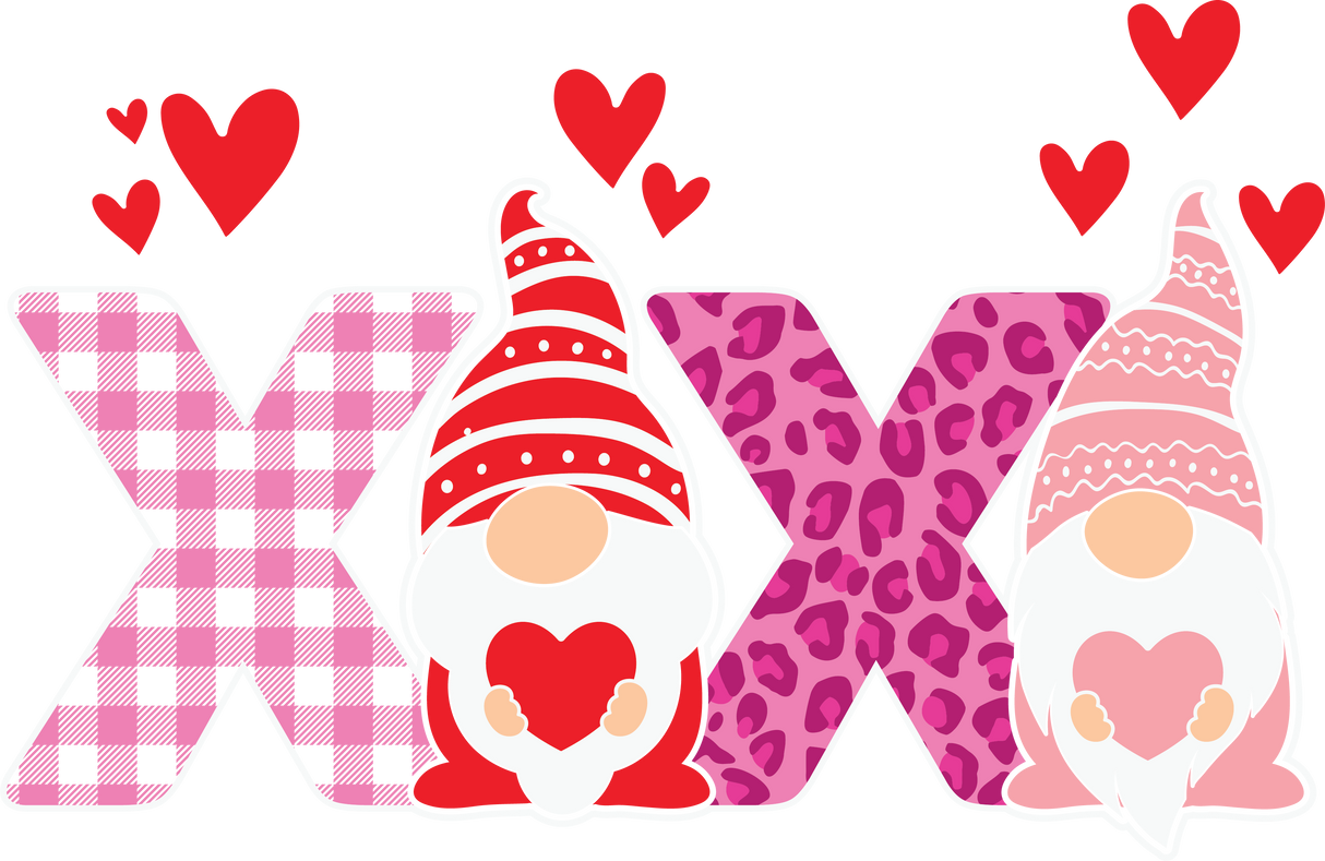 XO GNOMIES XO DTF Transfer ready2transfer