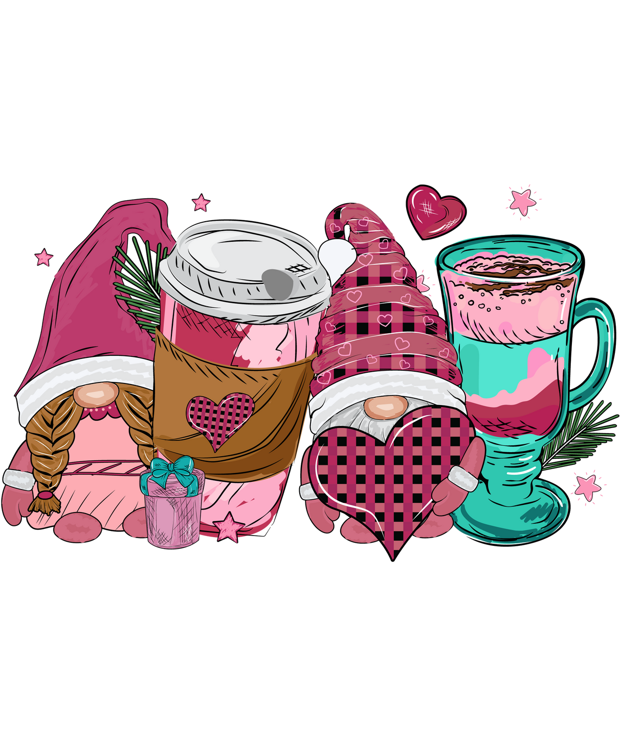 GNOME SHAKES EDITION DTF Transfer ready2transfer