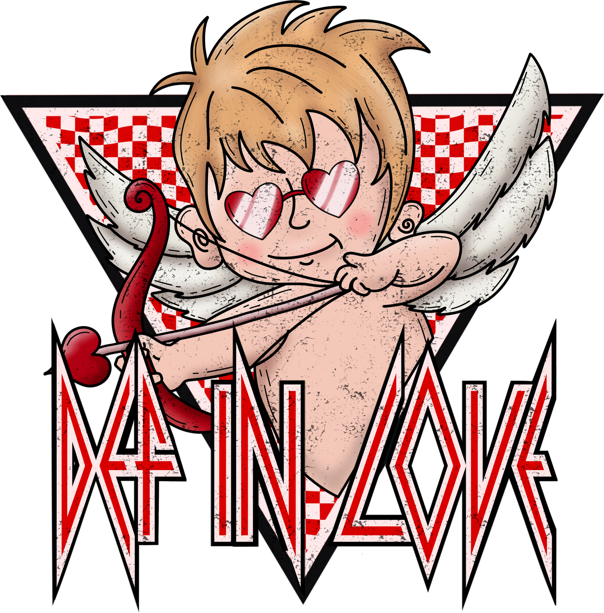 DEF IN LOVE DTF Transfer ready2transfer