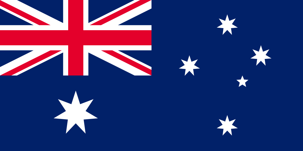 Australia Flag - Country Flags DTF Transfers ready2transfer