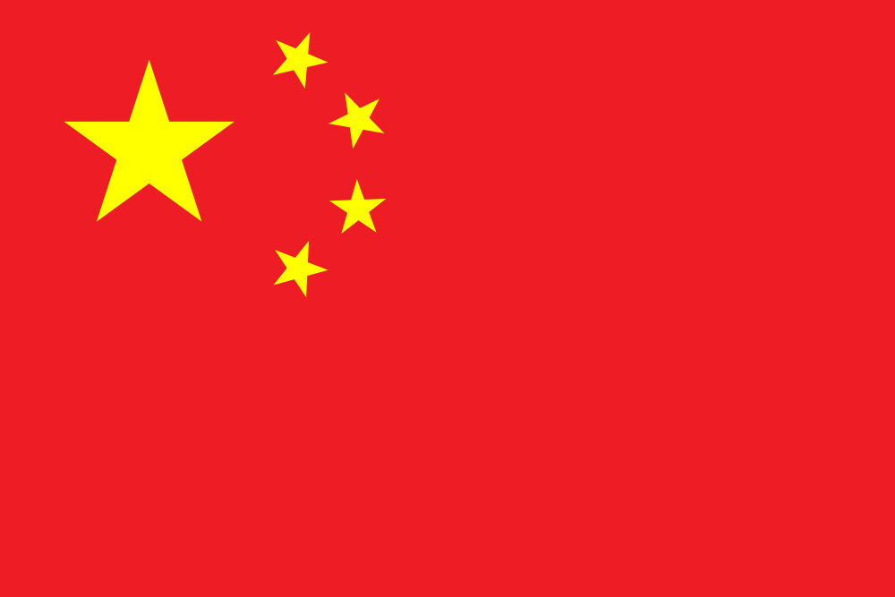 China Flag - Country Flags DTF Transfers ready2transfer