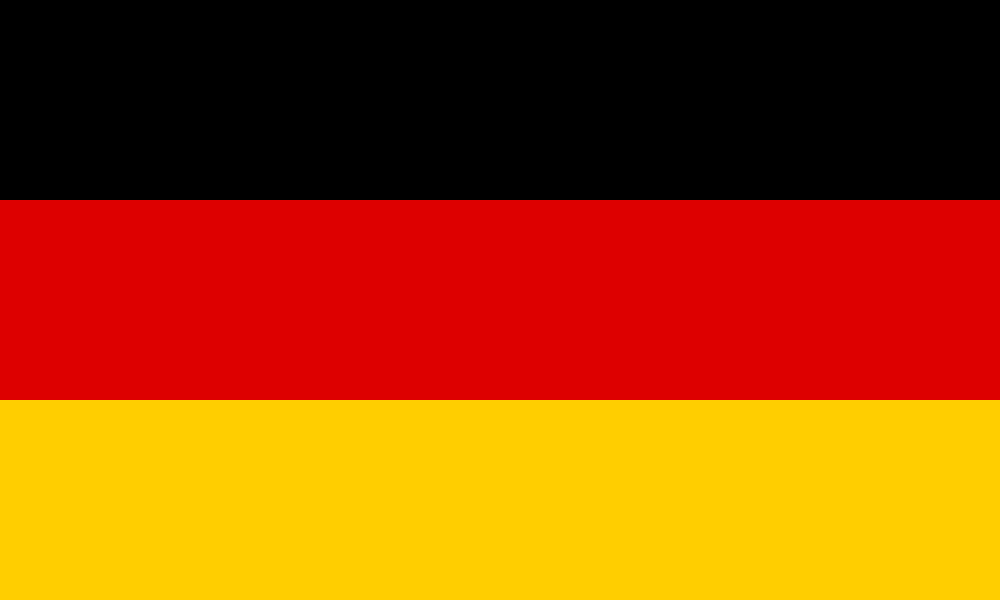 Germany Flag - Country Flags DTF Transfers ready2transfer