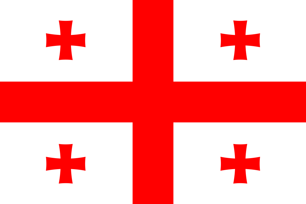 Georgia Flag - Country Flags DTF Transfers ready2transfer