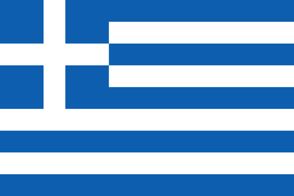 Greece Flag - Country Flags DTF Transfers ready2transfer