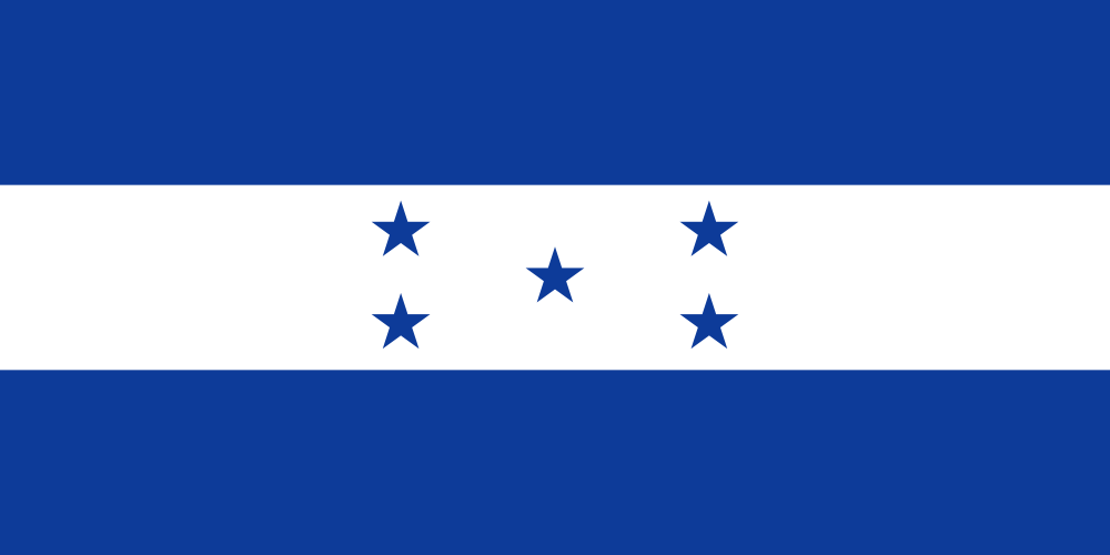 Honduras Flag - Country Flags DTF Transfers ready2transfer