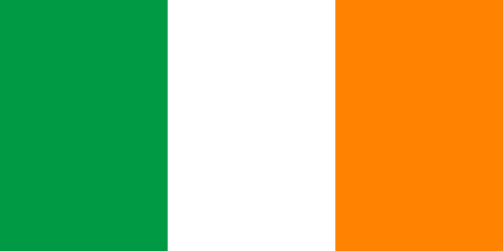 Ireland Flag - Country Flags DTF Transfers ready2transfer