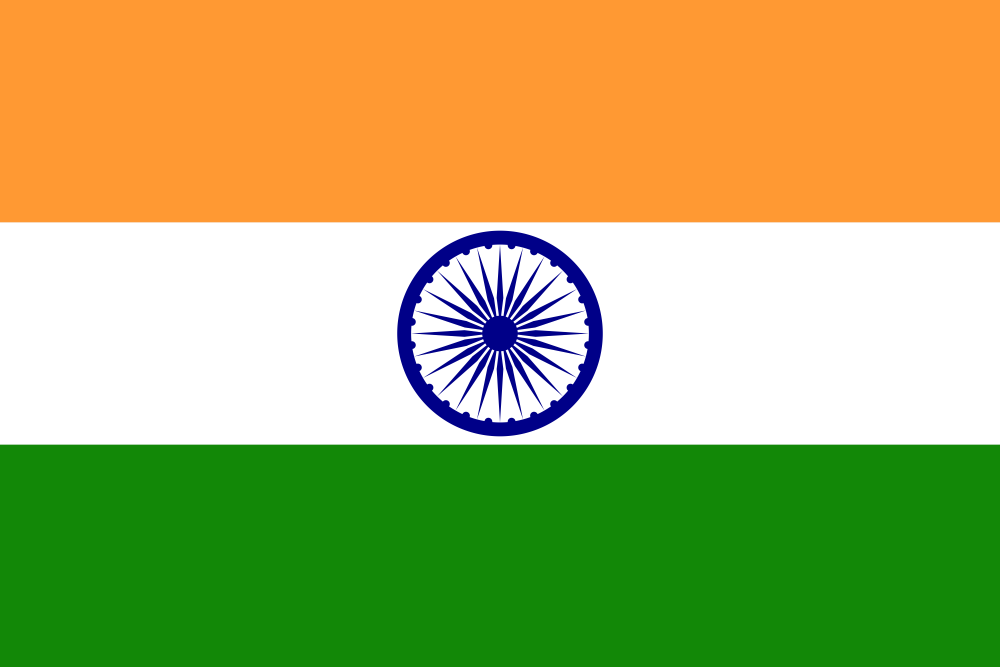 India Flag - Country Flags DTF Transfers ready2transfer
