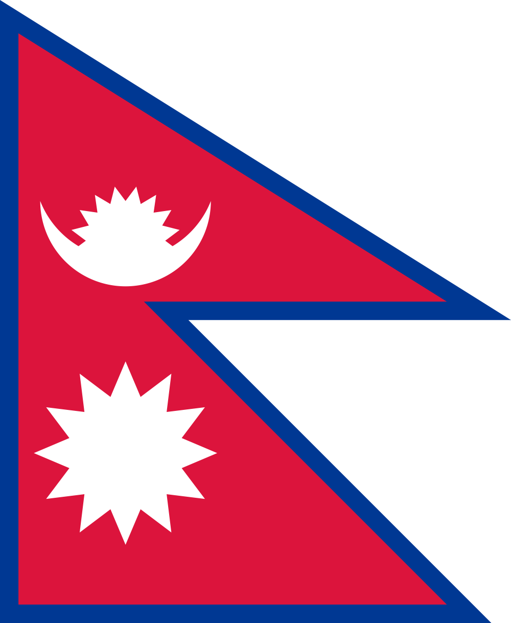 Nepal Flag - Country Flags DTF Transfers ready2transfer