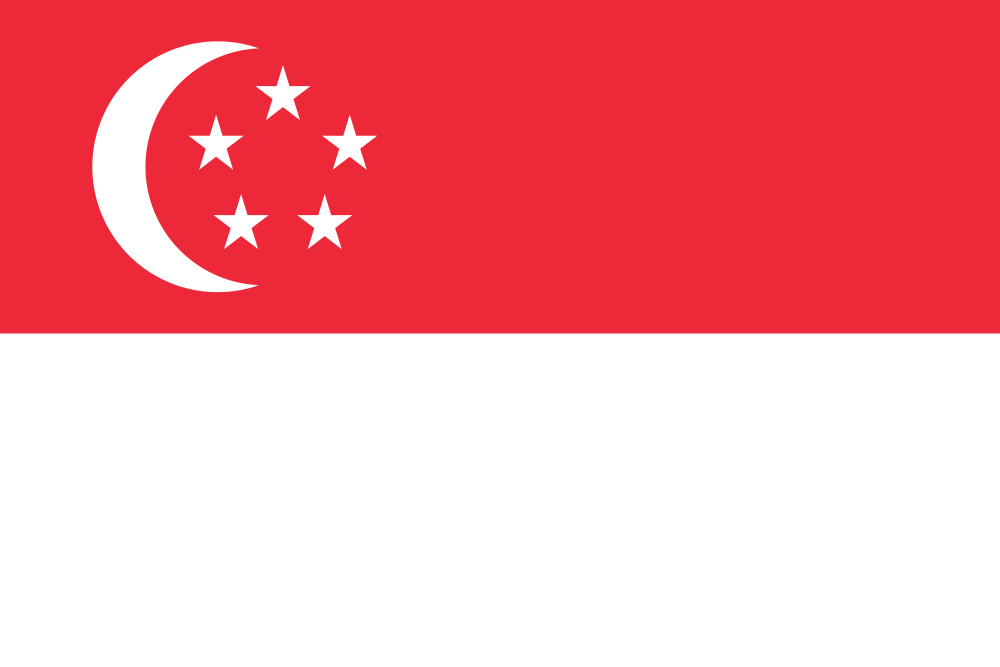 Singapore Flag - Country Flags DTF Transfers ready2transfer