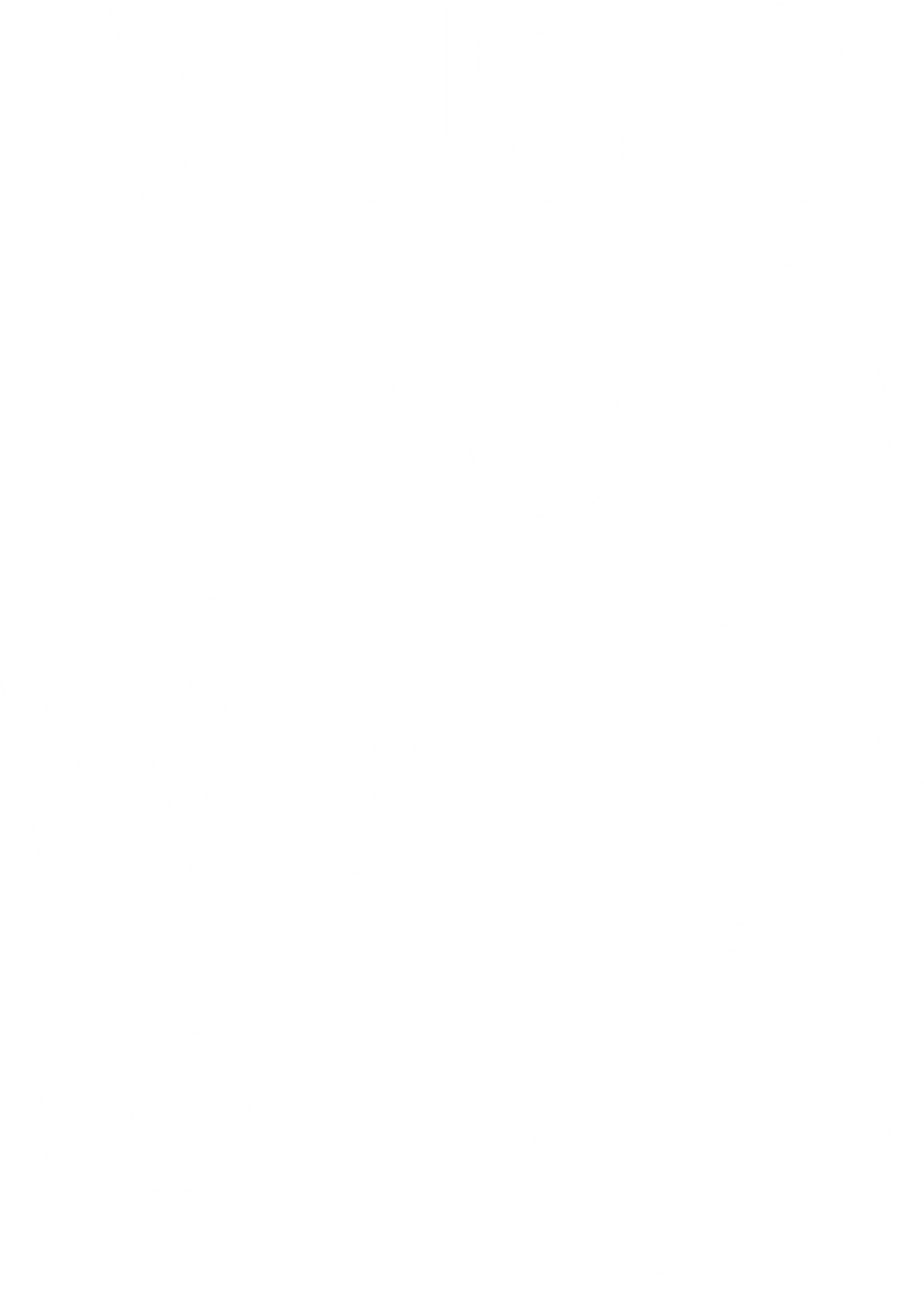 Music On, World Off - Music DTF Transfers ready2transfer Light Color Design (See Imaging)