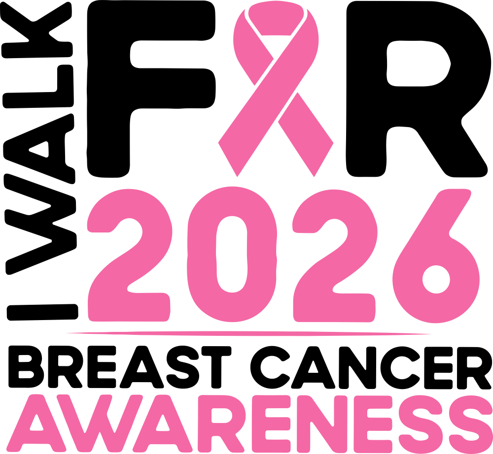 I Walk For Breast Cancer Awareness 2026 - Breast Cancer DTF Transfers