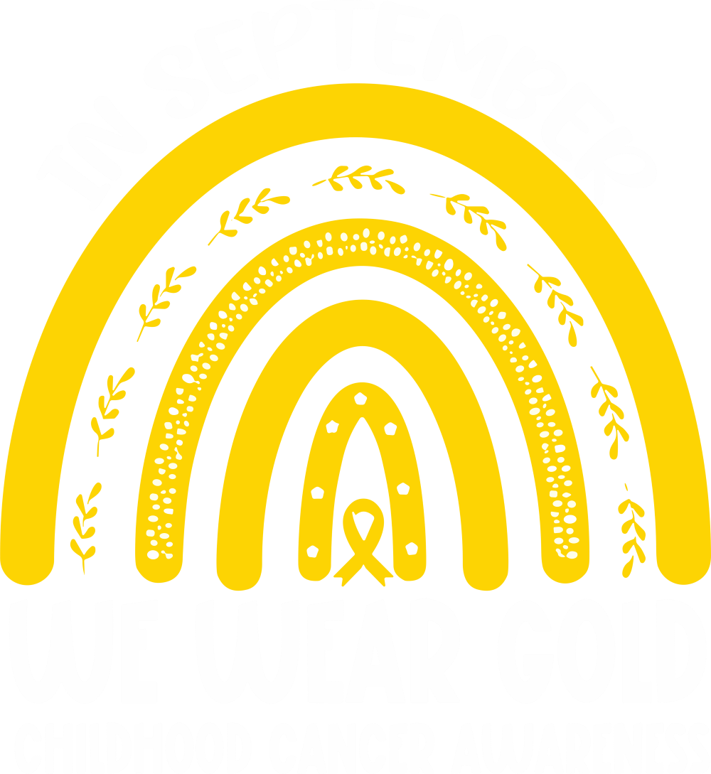 In September We Wear Gold - Childhood Cancer DTF Transfers