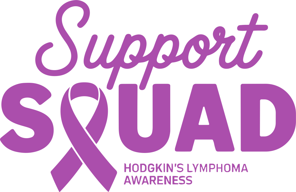 Support Squad, Ribbon - Hodgkin's Lymphoma Cancer DTF Transfers
