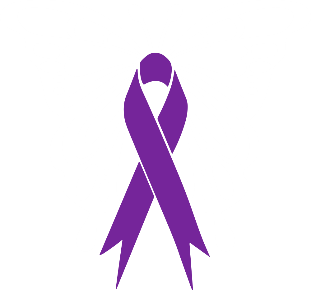 Butterfly & Ribbon - Hodgkin's Lymphoma Cancer DTF Transfers