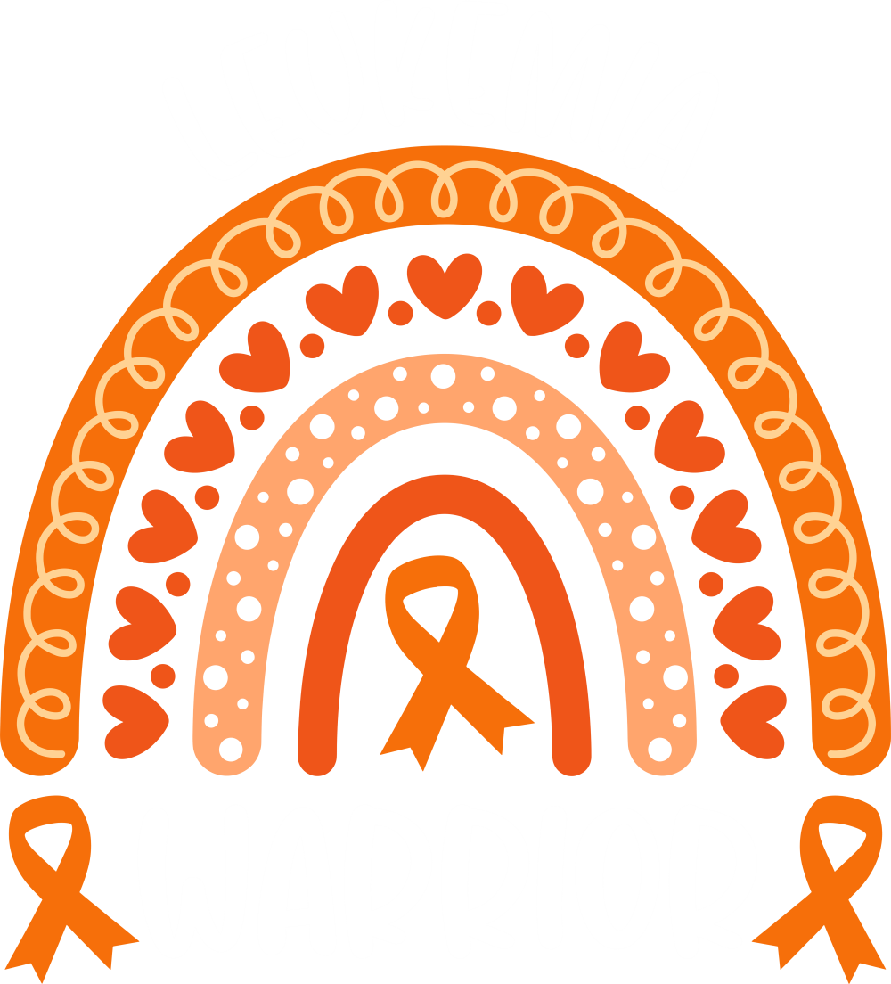 Leukemia Warrior, Rainbow - Leukemia DTF Transfers