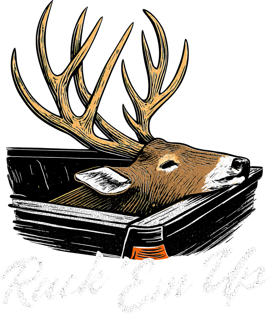 Rack 'Em Up, Deer - Hunting DTF Transfers