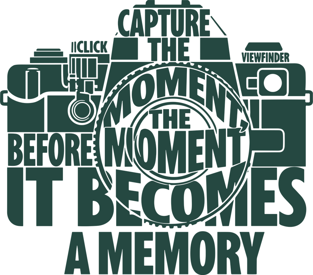 Capture The Moment Before It Becomes A Memory - Photography DTF Transfers