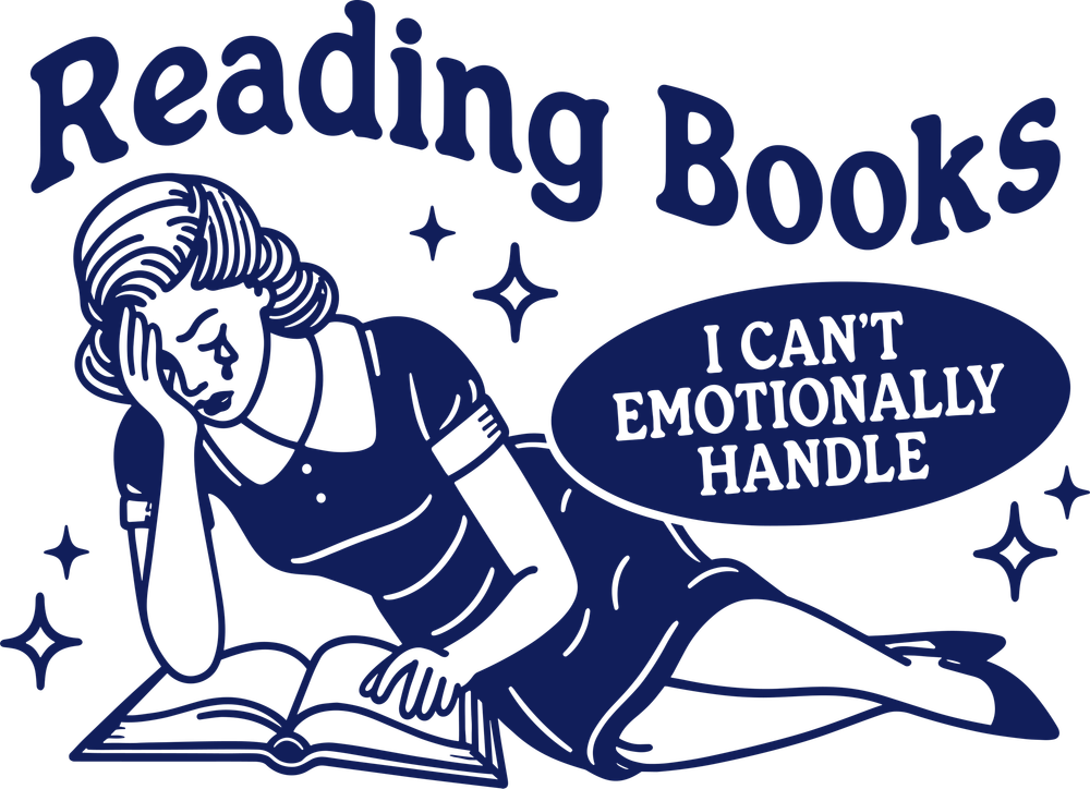 Reading Books I Can't Emotionally Handle - Reading DTF Transfers