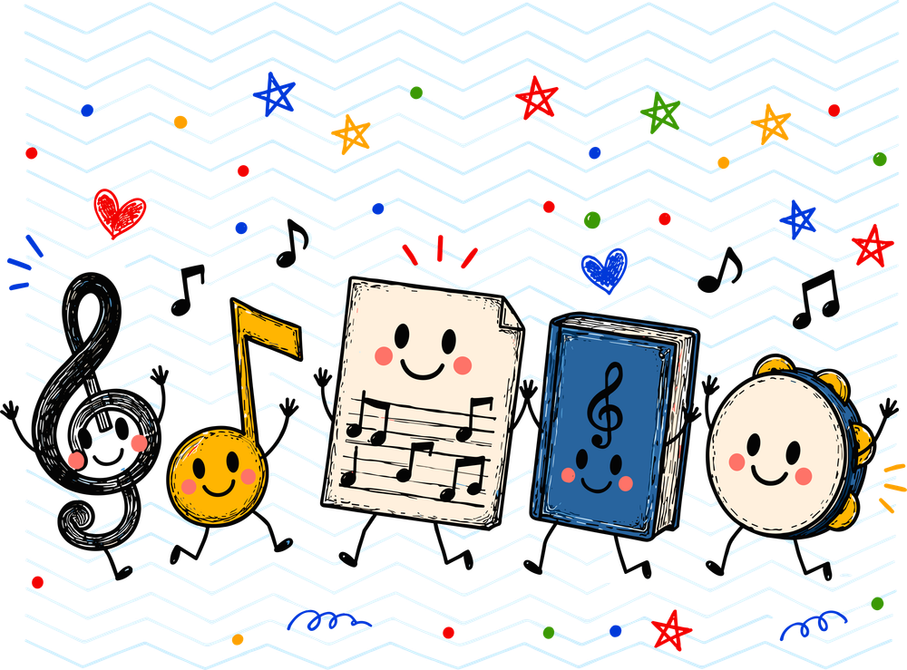 Music Sheet - Music DTF Transfers