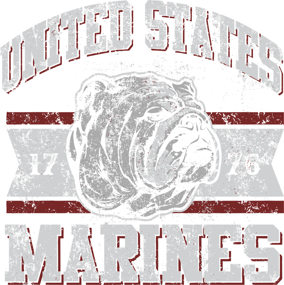United States Marines 1776 - Marines DTF Transfers