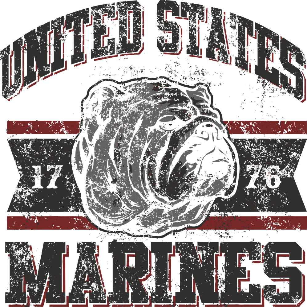 United States Marines 1776 - Marines DTF Transfers