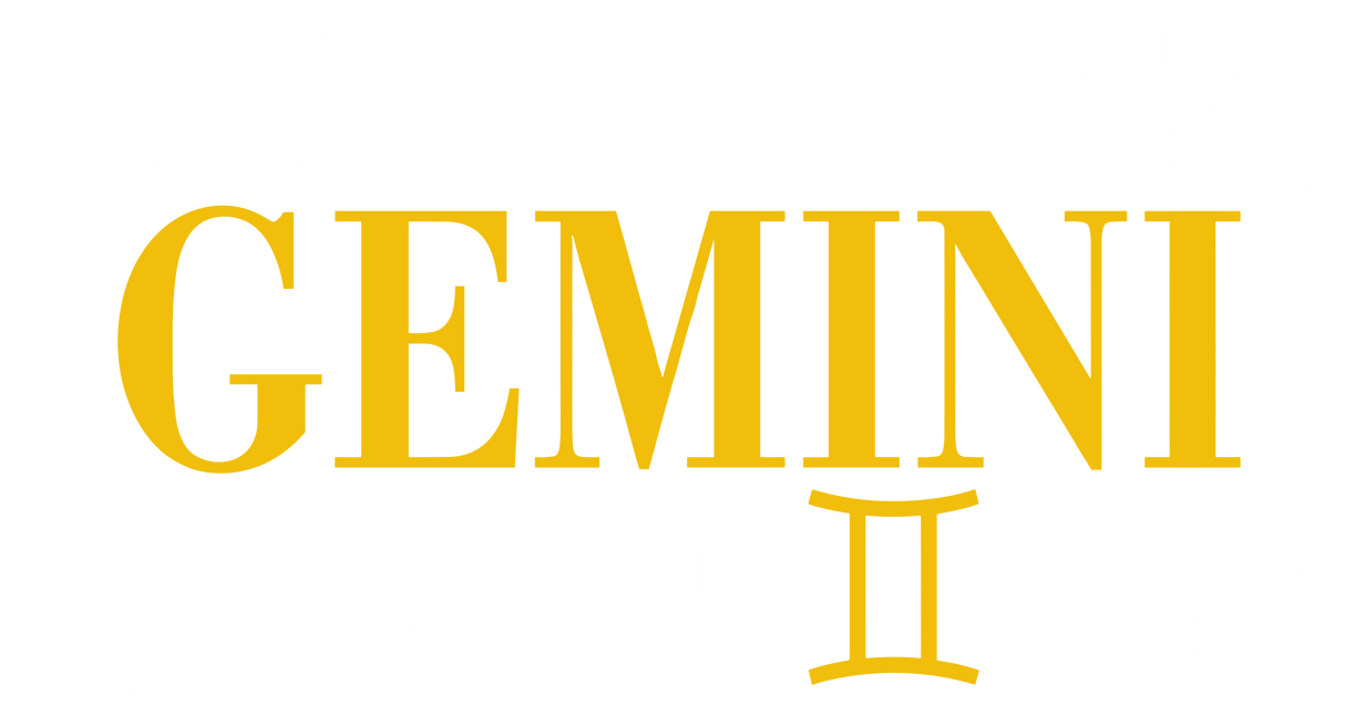 Gemini Qualities, Yellow, Horizontal - Zodiacs & Horoscopes DTF Transfers