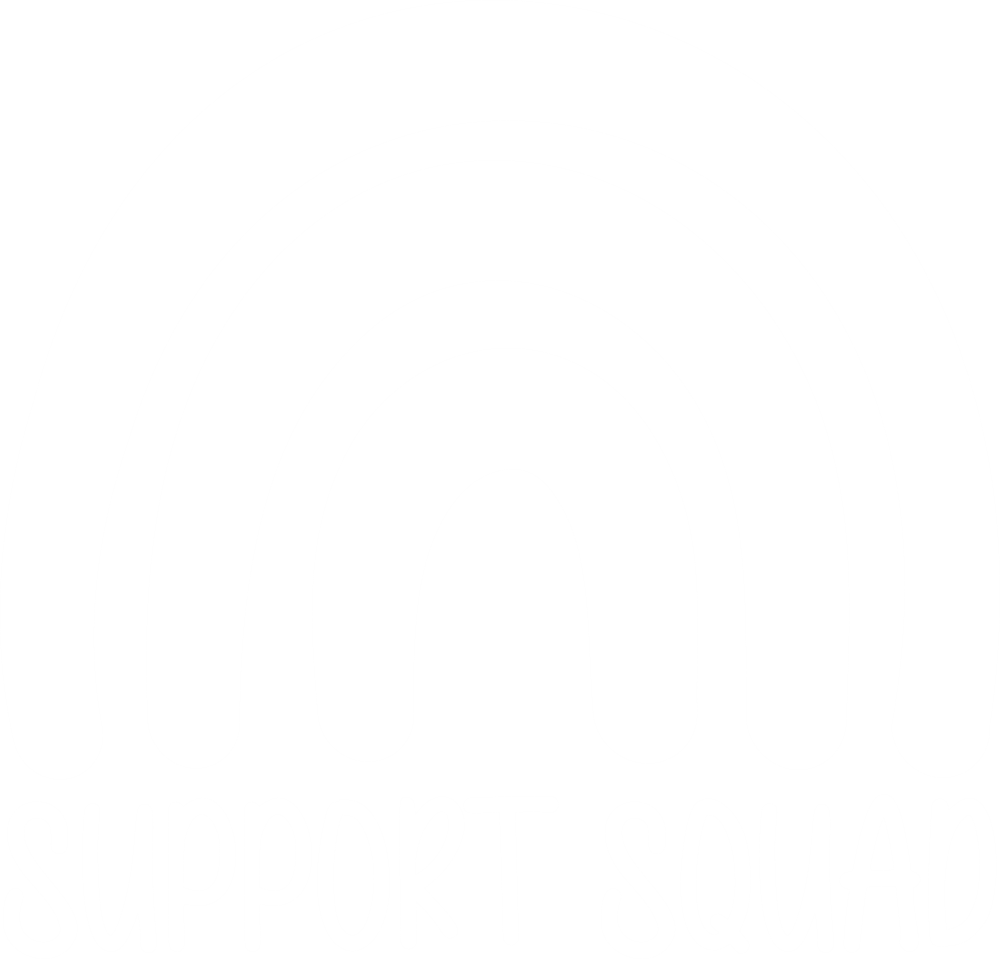 Support Squad, Black, White & Green - Lymphoma DTF Transfers