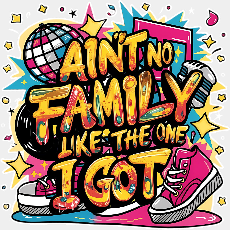 Ain't No Family Like The One I Got - Family Trip DTF Transfers ready2transfer Light Color Design (See Imaging)