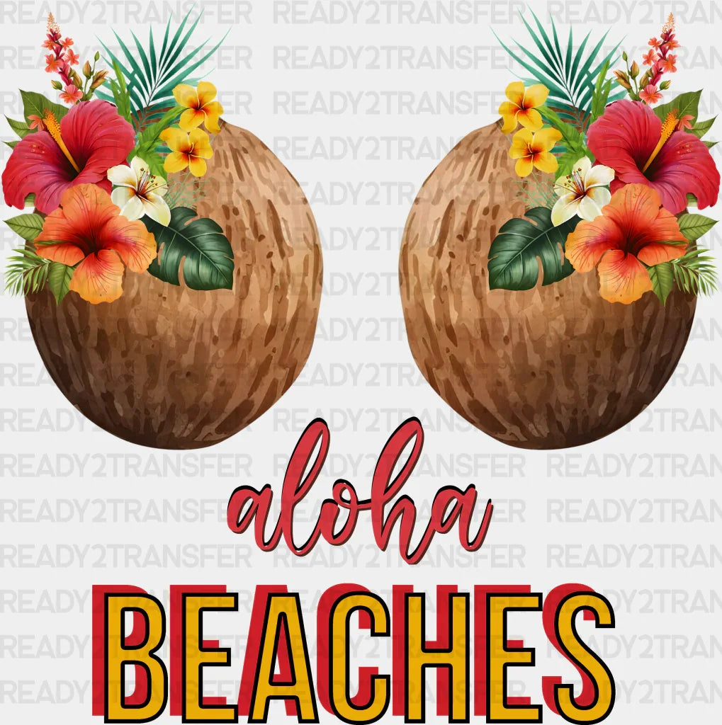 Aloha Beaches Summer Dtf Transfer