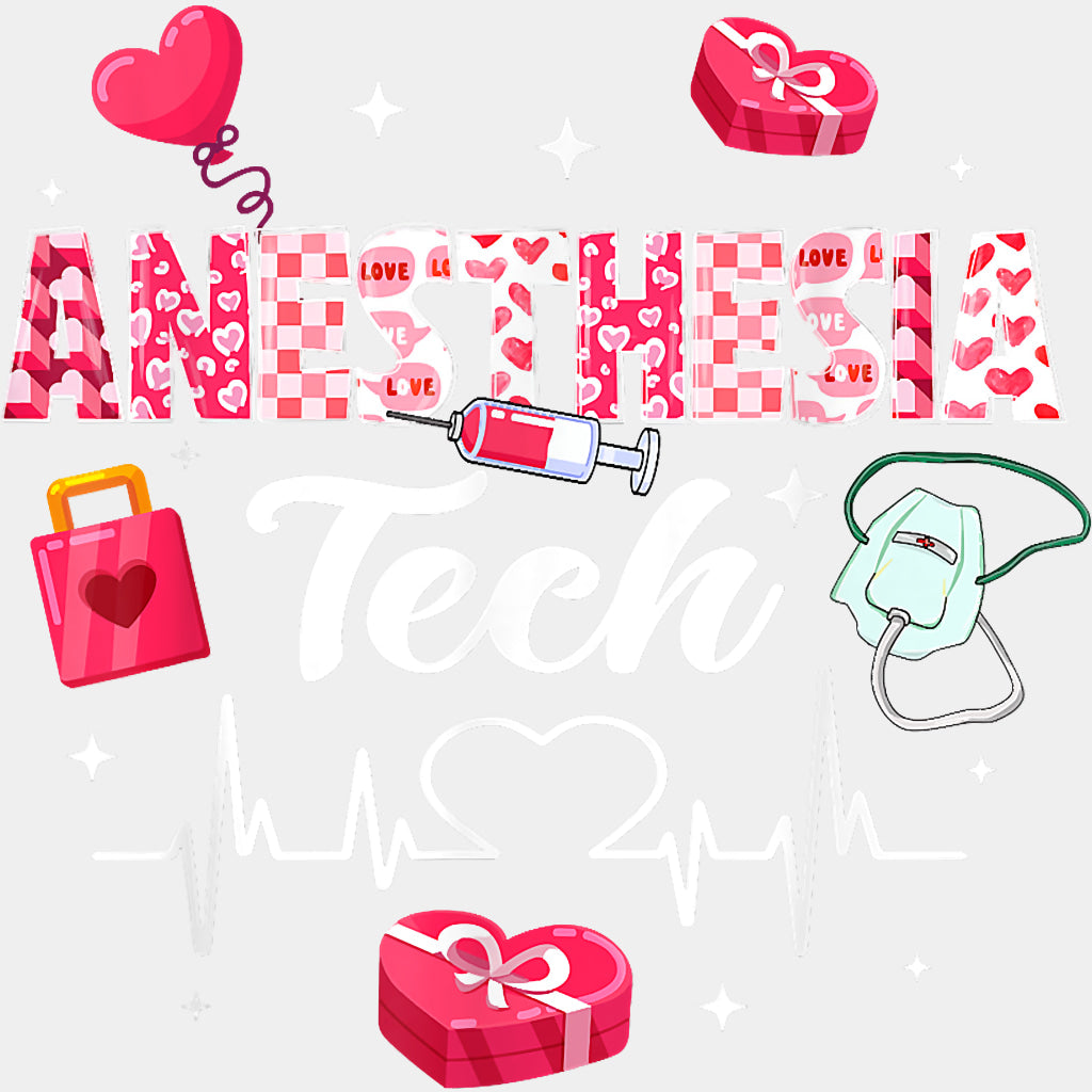 Anesthesia Tech - CRNA Nurse DTF Transfers ready2transfer Light Color Design (See Imaging)