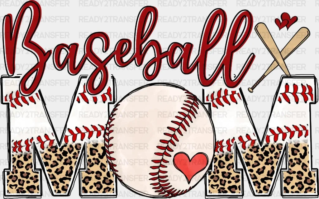 Baseball Mom Dtf Transfer