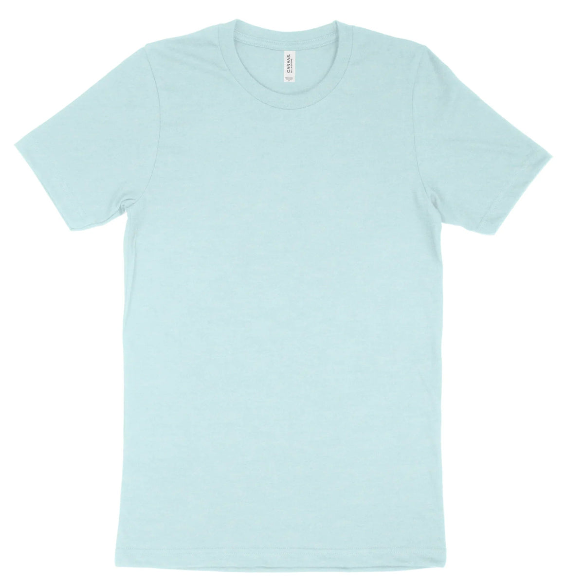 Light blue Bella + Canvas Adult T-Shirt 3001