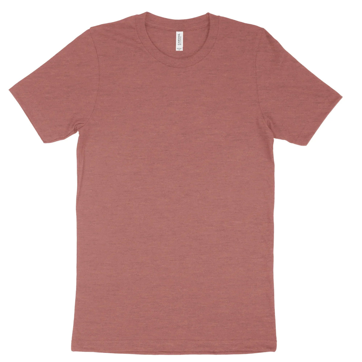 Dusty rose Bella Canvas 3001 adult t-shirt for custom DTF transfers