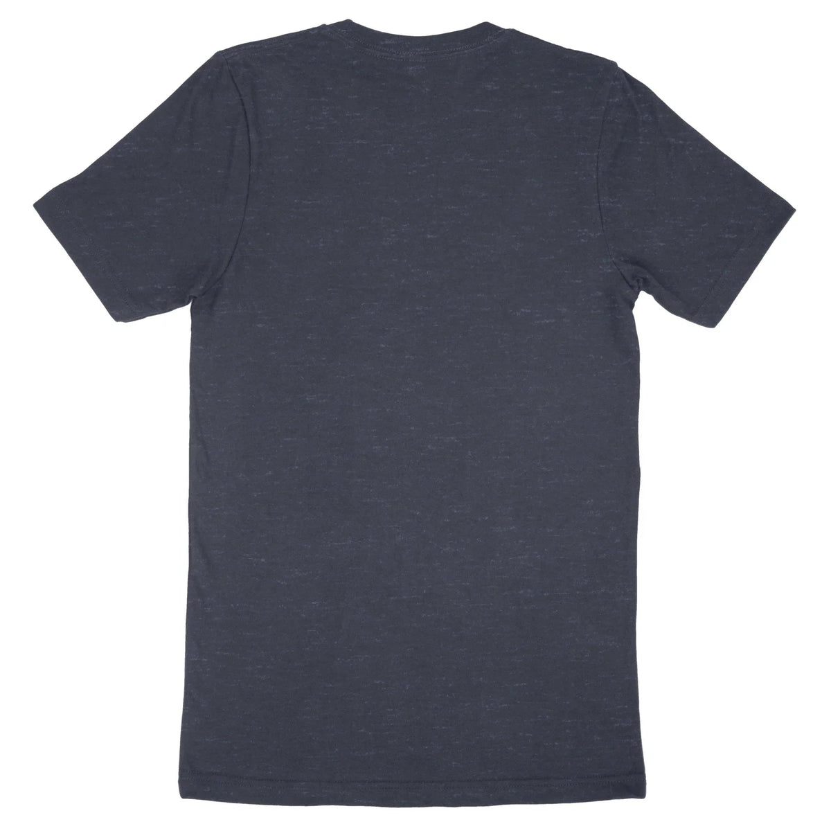 Back view of a navy blue Bella Canvas Adult T-Shirt 3001