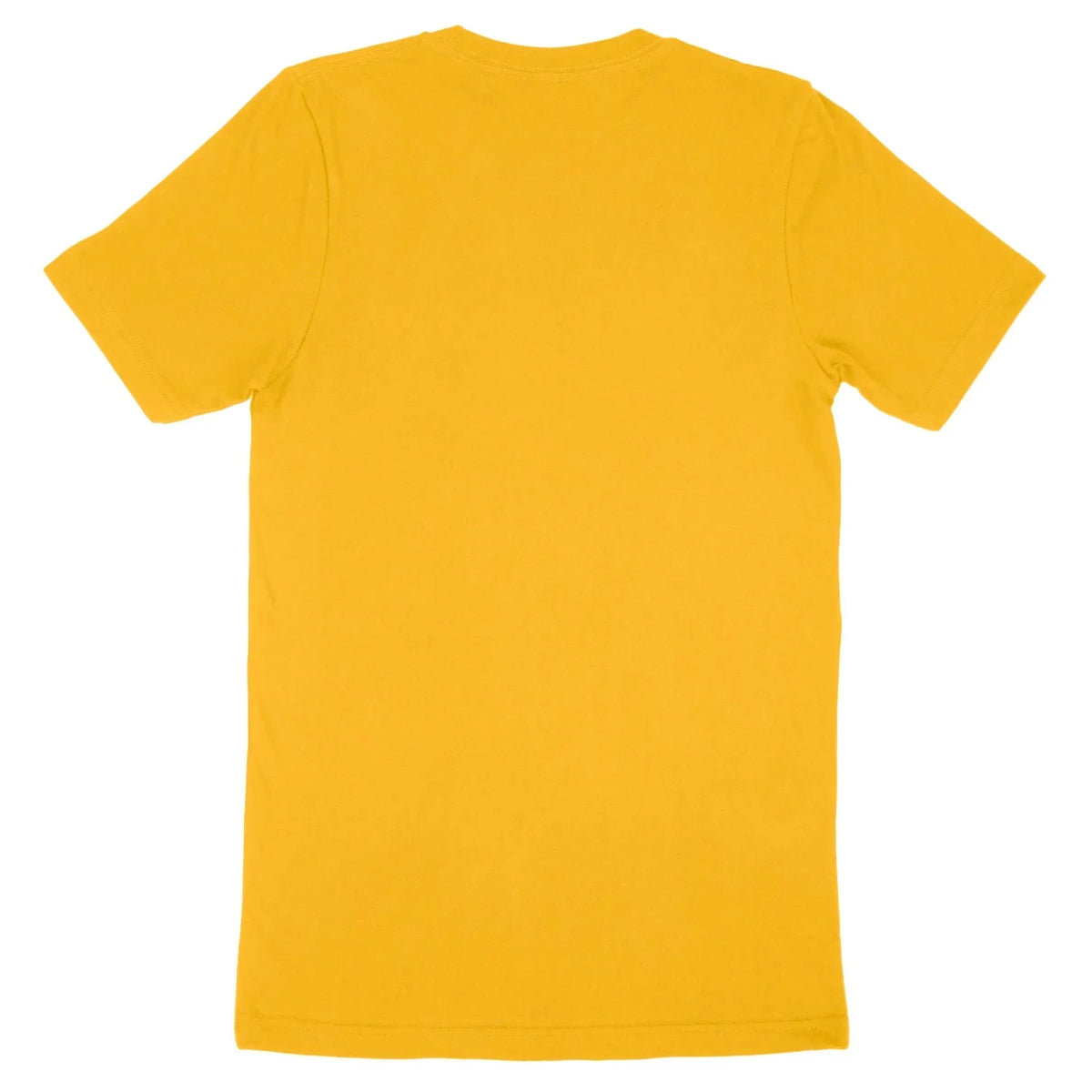 Plain yellow Bella + Canvas Adult T-Shirt 3001